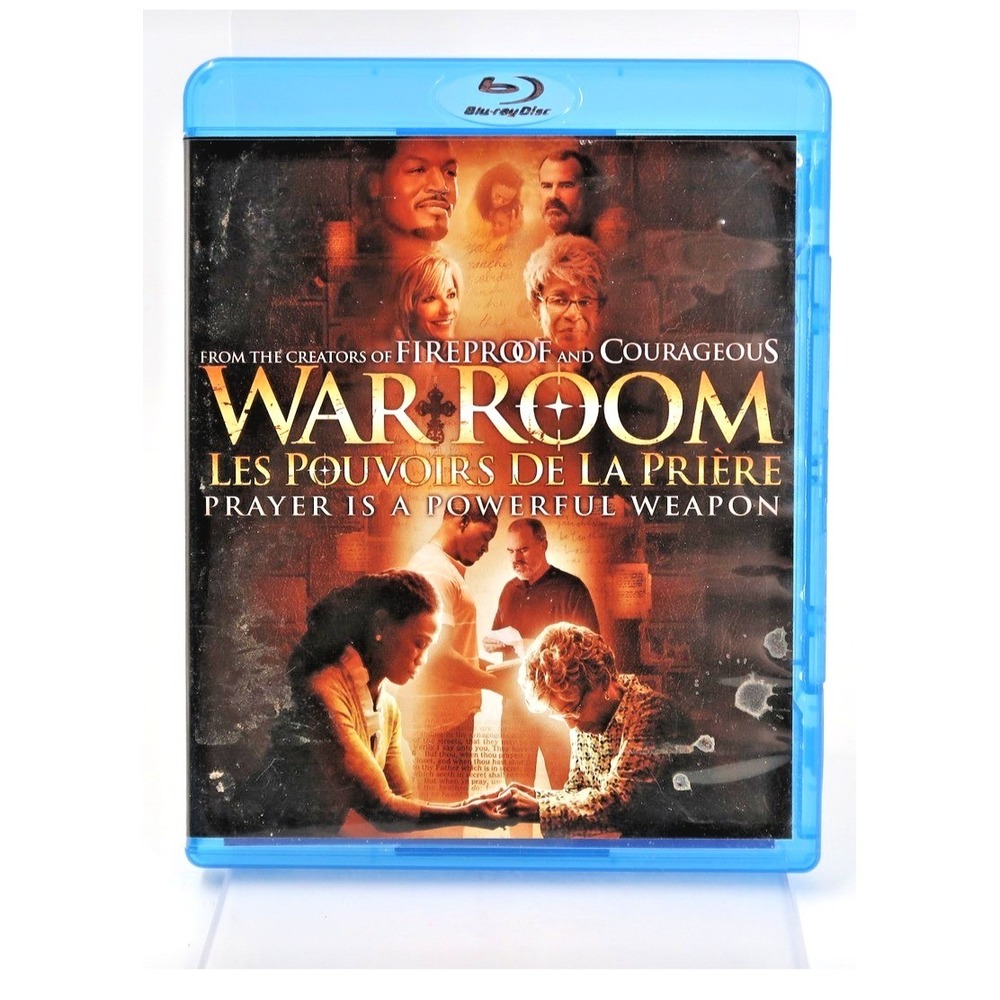War Room Blu-ray Movie Prayer is a Powerful‎ Weapon Faith Based Drama